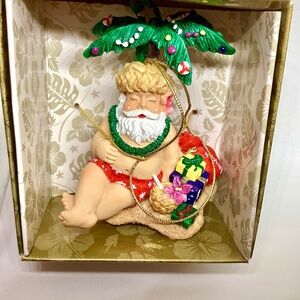 Vintage 1999 Island Heritage Hulu Santa #13051 New